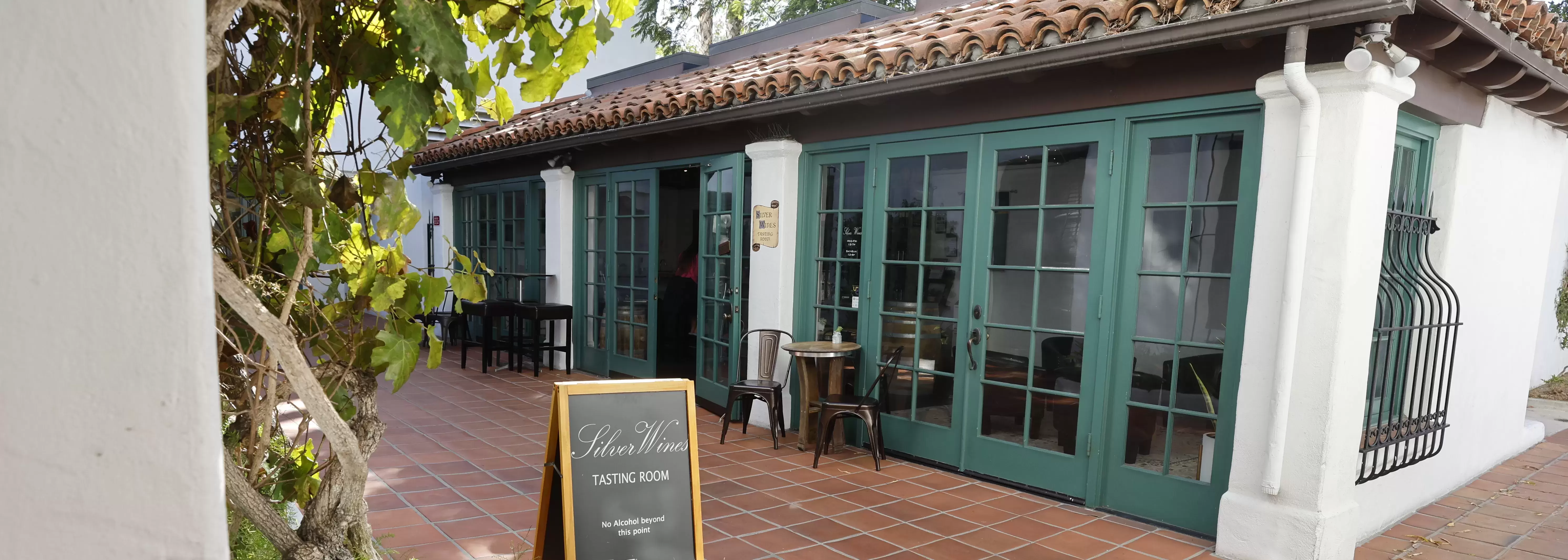 Outside the tasting room