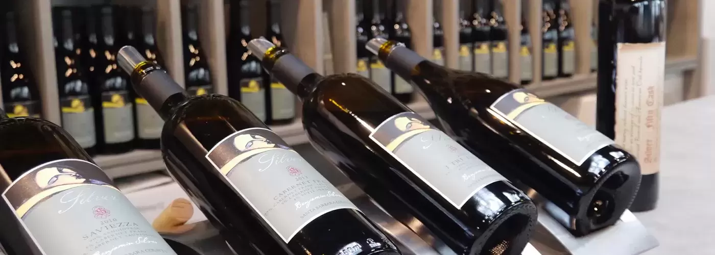 wine bottles